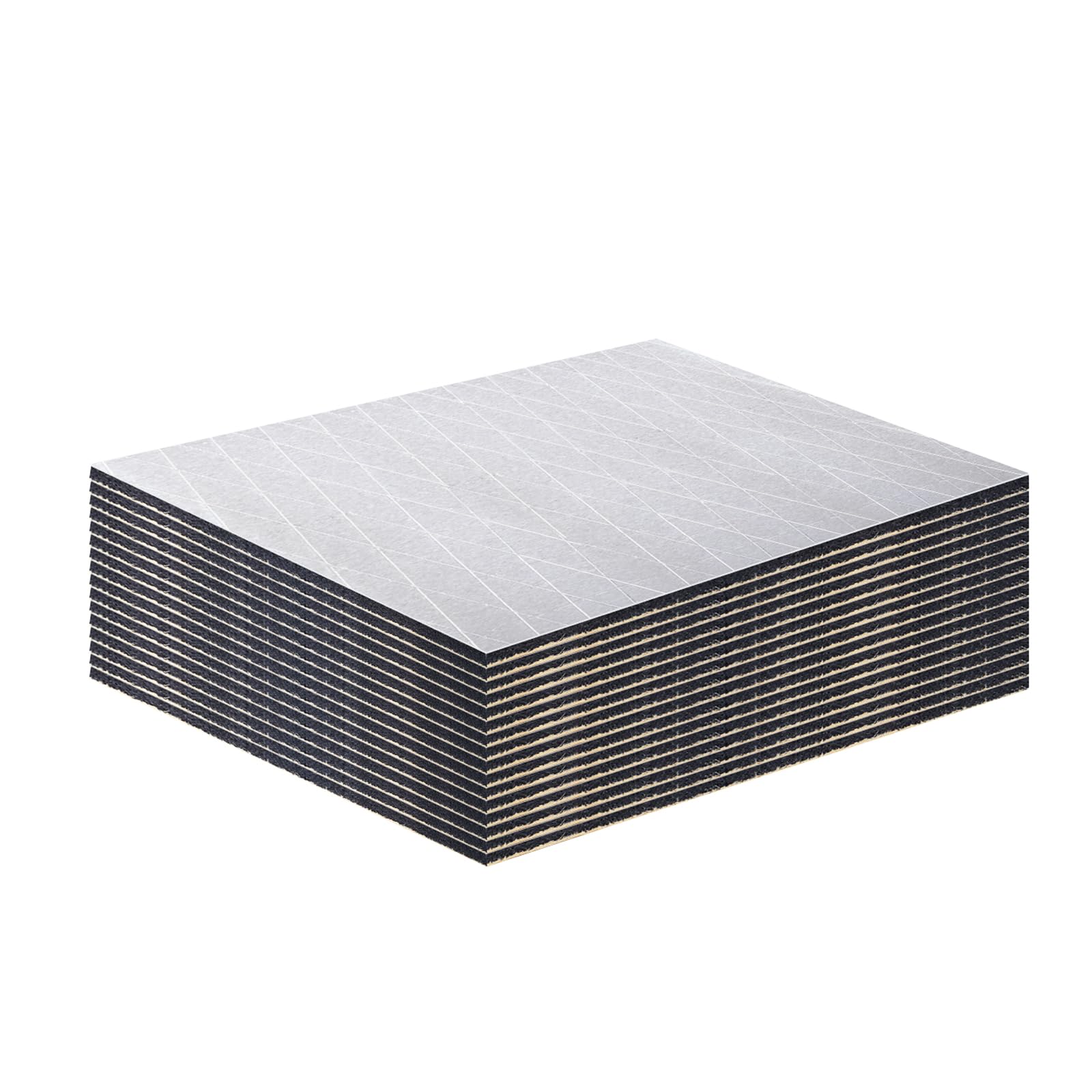 thumbnail image 2 of Uxcell 10mm Car Sound Deadener Mat - 394mil Thick 16.36sqft Heat & Noise Insulation 2 of 4